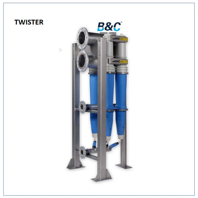 Twister Medium Consistency Hydrocyclone Pulp Cleaner